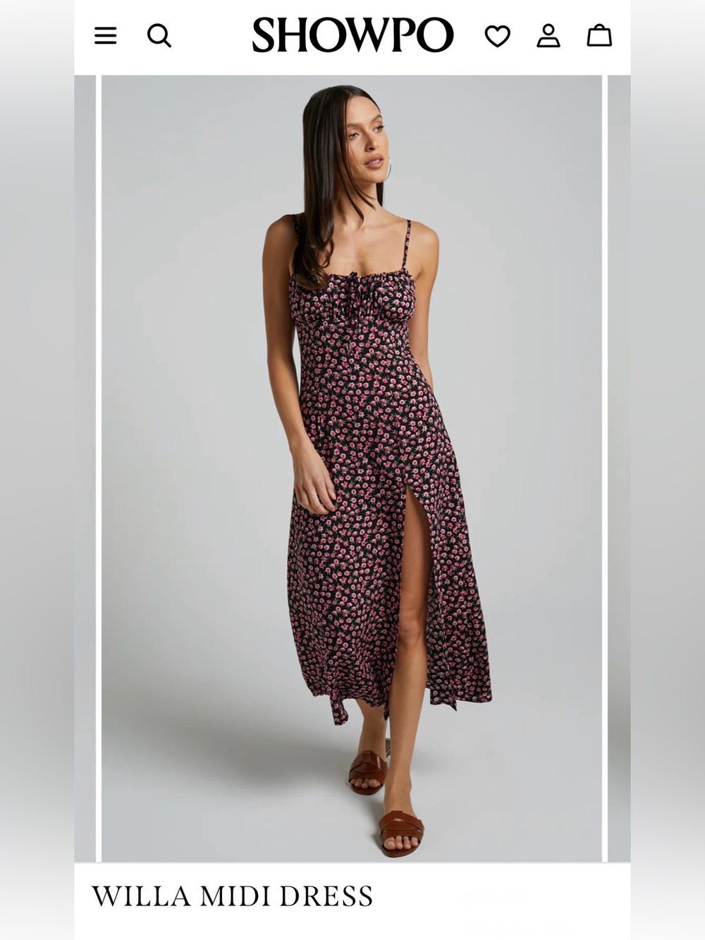 Showpo. Willa Midi Dress